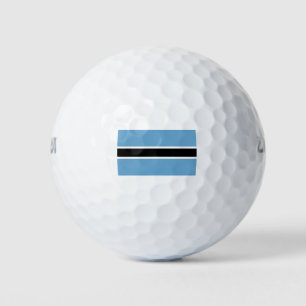 Botswana-Flagge Golfball