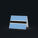 Botswana-Flagge Karte<br><div class="desc">Anpassbare World Flag Produkte - Bitte fühlen Sie sich frei,  Ihren eigenen Text hinzuzufügen.</div>