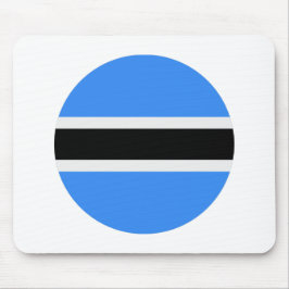 Botswana-Flagge Mousepad