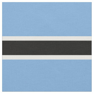 Botswana-Flagge Stoff