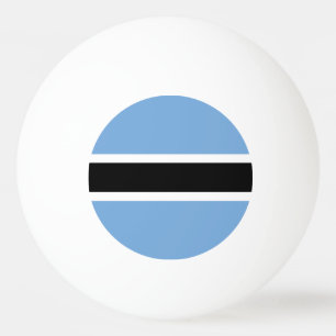 Botswana-Flagge Tischtennisball