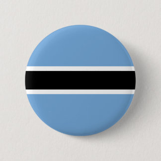 Botswana-Flaggen-Knopf Button