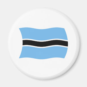 Botswana-Flaggen-Magnet Magnet