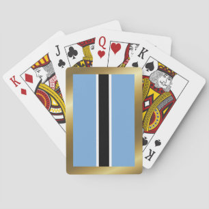 Botswana-Flaggen-Spielkarten Spielkarten