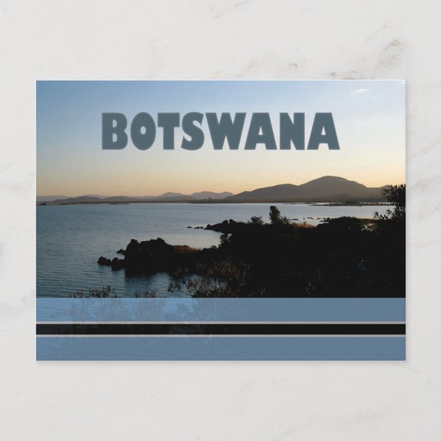 Botswana - Gaborone Dam Postcard. Postkarte (Vorderseite)