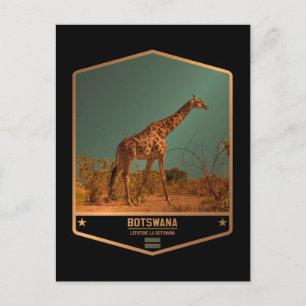 Botswana Postkarte