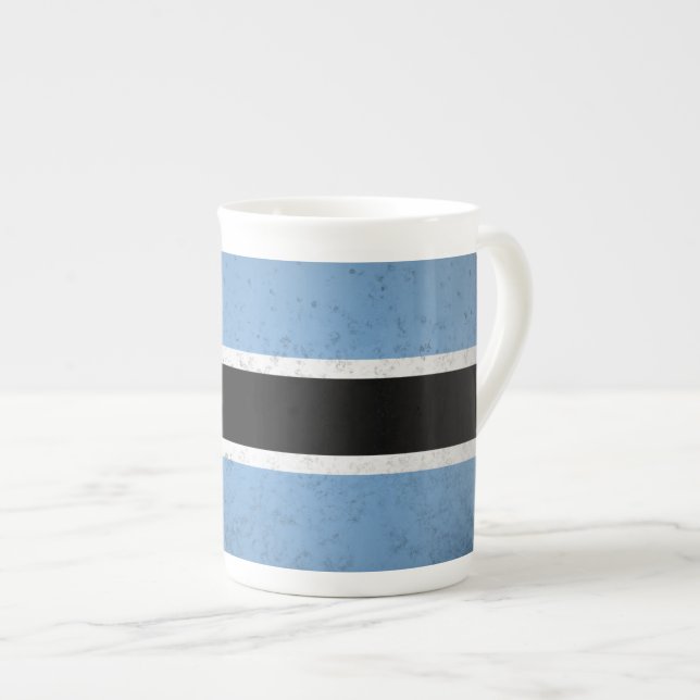 Botswana Prozellantasse (Vorderseite Rechts)