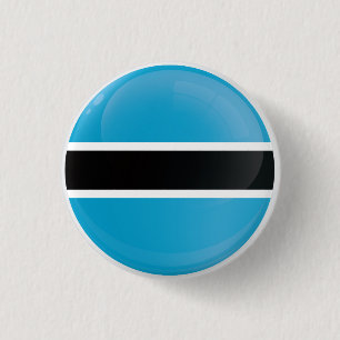 Botswana Round-Icon-Flagge Button