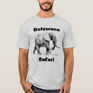 Botswana-Safari-Elefant-T-Shirt T-Shirt