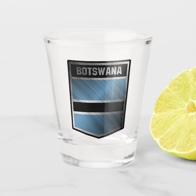 Botswana Schnapsglas (Vorderseite)