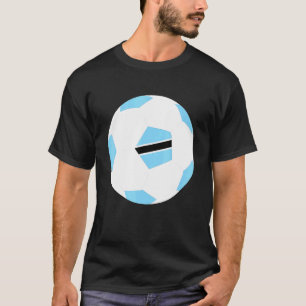 Botswana Soccer Ball Motswana Flagge Jersey Preis T-Shirt