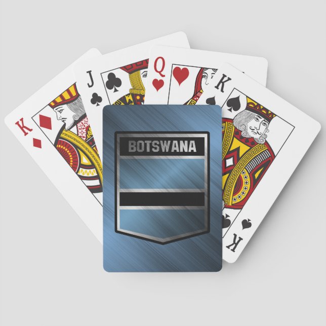 Botswana Spielkarten (Rückseite)