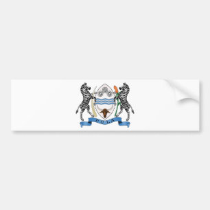 Botswana-Wappen Autoaufkleber
