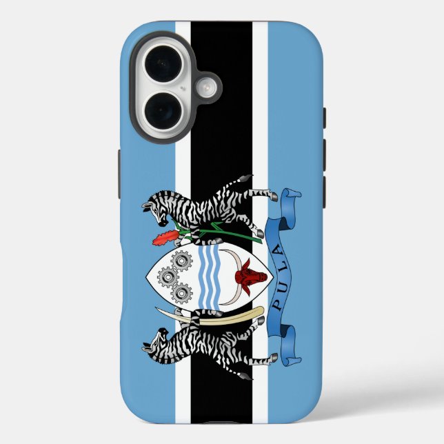 Botswana-Wappen/Flag-Case-Mate-iPhone Case-Mate iPhone Hülle (Rückseite)