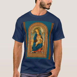 Botticelli (1445-1510) Madonna & Child Enthroned T-Shirt