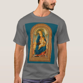 Botticelli (1445-1510) Madonna & Child Enthroned T-Shirt