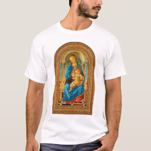 Botticelli (1445-1510) Madonna & Child Enthroned T-Shirt