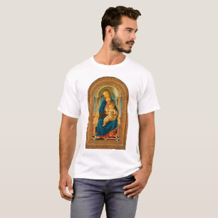 Botticelli (1445-1510) Madonna & Child Enthroned T-Shirt