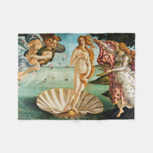 BOTTICELLI - Die Geburt der Venus 1483 Fleecedecke