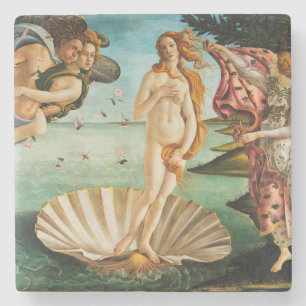 BOTTICELLI - Die Geburt der Venus 1483 Steinuntersetzer