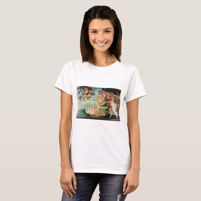 BOTTICELLI - Die Geburt der Venus 1483 T-Shirt (Vorne ganz)