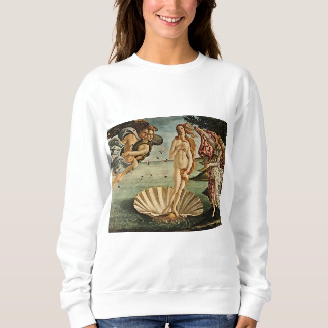 Botticelli - die Geburt der Venus Sweatshirt (Vorderseite)