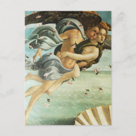 Botticelli "Die Geburt der Venus - Zephyr & Chlor" Postkarte
