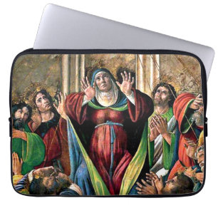 Botticelli - Die Herabkunft des Heiligen Geistes Laptopschutzhülle