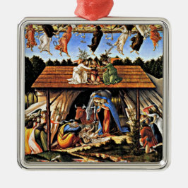 Botticelli - Die mystische Krippe Ornament Aus Metall