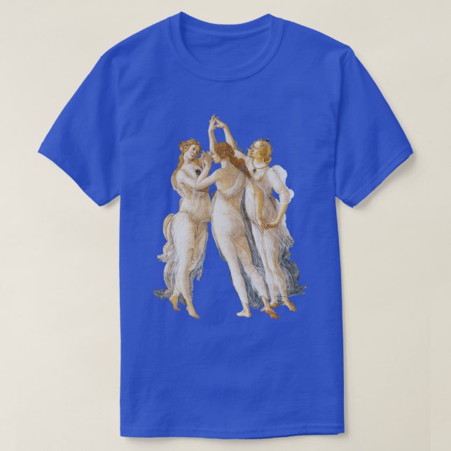 Botticelli Drei Graces T-Shirt (Design vorne)