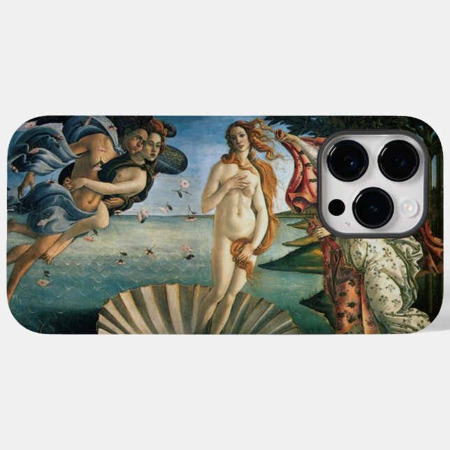 Botticelli Geburt der Venus Case-Mate iPhone Hülle (Rückseite (Horizontal))