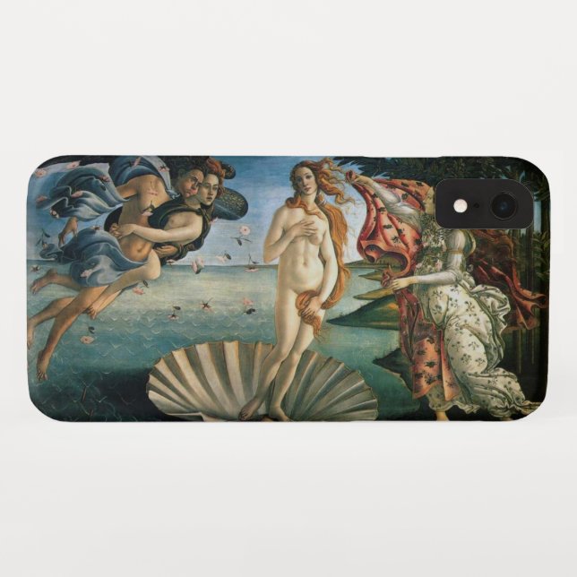 Botticelli Geburt der Venus Case-Mate iPhone Hülle (Rückseite (Horizontal))