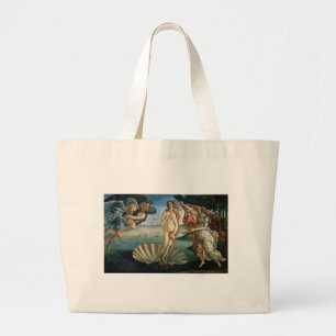Botticelli Geburt der Venus Jumbo Stoffbeutel