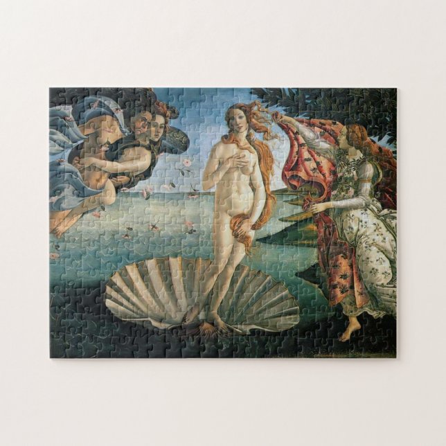 Botticelli Geburt der Venus Puzzle (Horizontal)