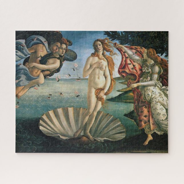 Botticelli Geburt der Venus Puzzle (Horizontal)