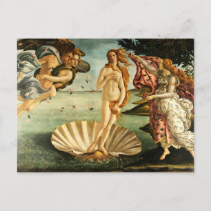 Botticelli Geburt der Venus Renaissance Kunstmaler Postkarte