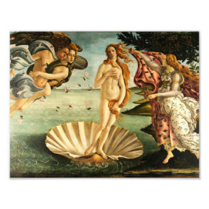 Botticelli Geburt der Venus Renaissance Vintage Ku Fotodruck