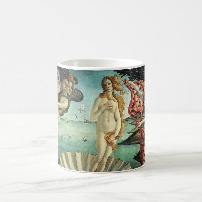 Botticelli - Geburt von Venus Kaffeetasse (Mittel)