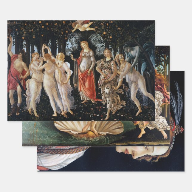 Botticelli Geschenkpapier Set (Set)