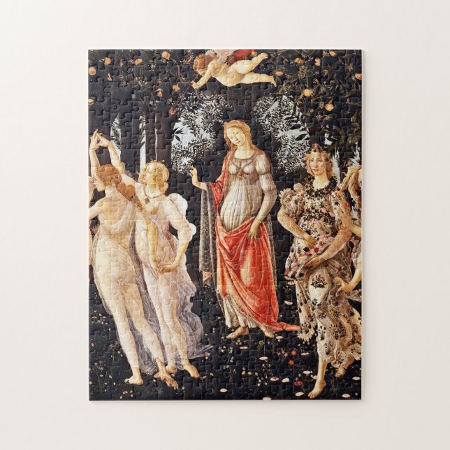 Botticelli - La Primavera Spring Puzzle (Vertikal)