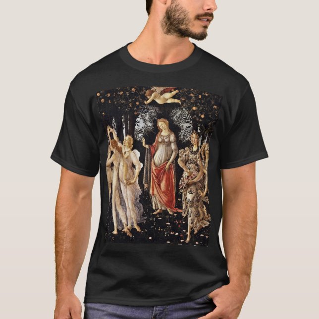 Botticelli - La Primavera .Spring T-Shirt (Vorderseite)