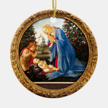 Botticelli Madonna Adventure Child w/ John Baptist