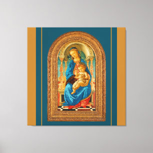 Botticelli Madonna and Child Leinwanddruck