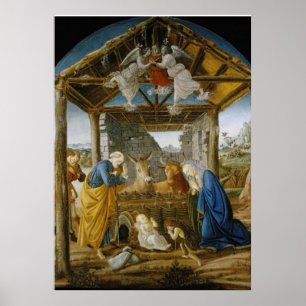 Botticelli Nativity Poster