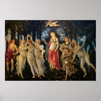 Botticelli Primavera Renaissance Florale Göttin