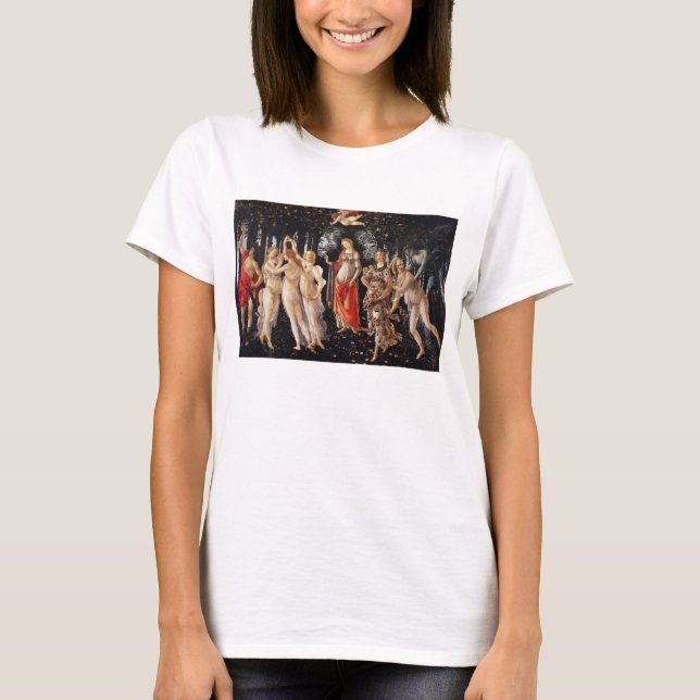 Botticelli Primavera T - Shirt (Vorderseite)