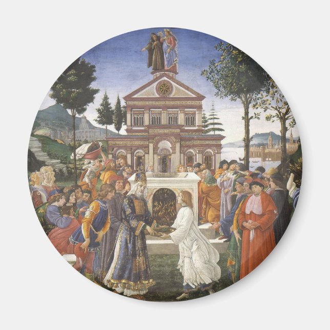 Botticelli Renaissance-Malerei Magnet (Vorne)