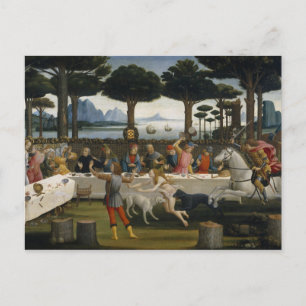 Botticelli Renaissance-Malerei Postkarte