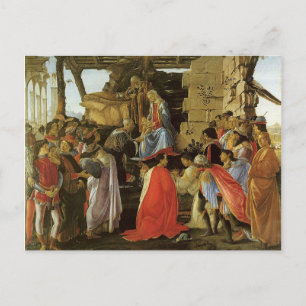Botticelli Renaissance-Malerei Postkarte
