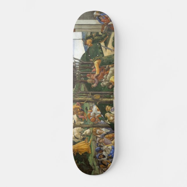 Botticelli Renaissance-Malerei Skateboard (Vorderseite)